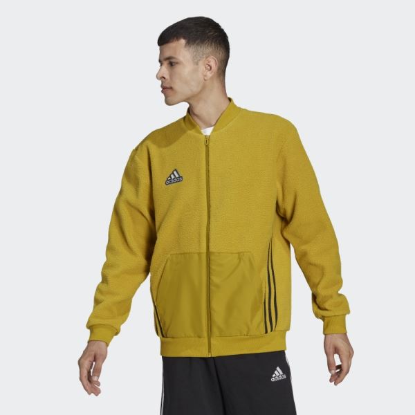 Essentials Holiday Pack Bomber Jacket Adidas Olive