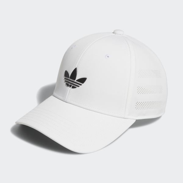 Adidas Beacon Snapback Hat Kids White