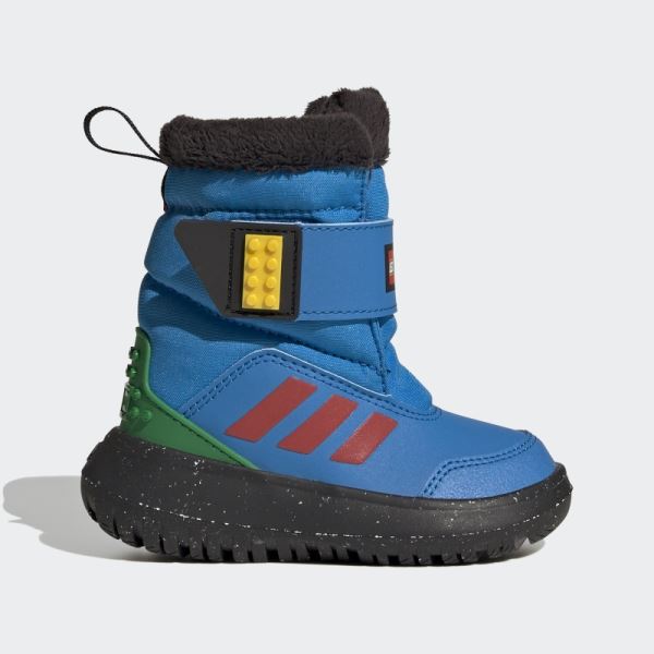 Adidas x LEGO Winterplay Boots Shock Blue Fashion