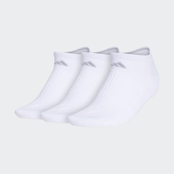 Adidas Cushioned 3 No-Show Socks 3 Pairs Onix Fashion