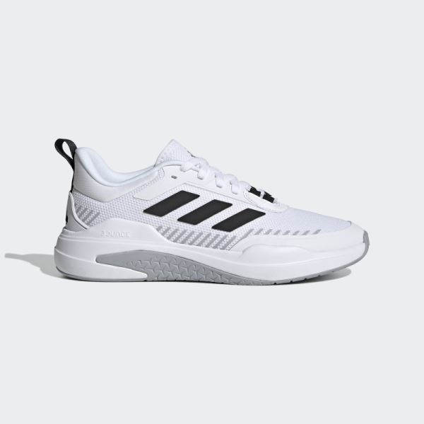 Adidas White Trainer V Shoes