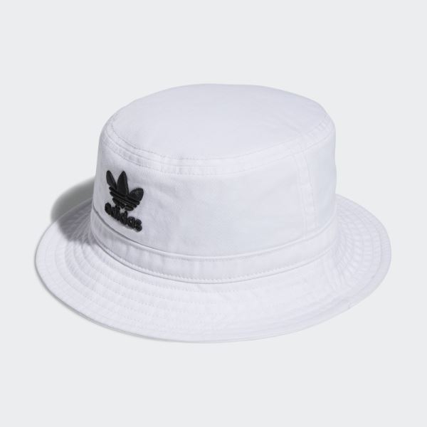 Adidas White Washed Bucket Hat
