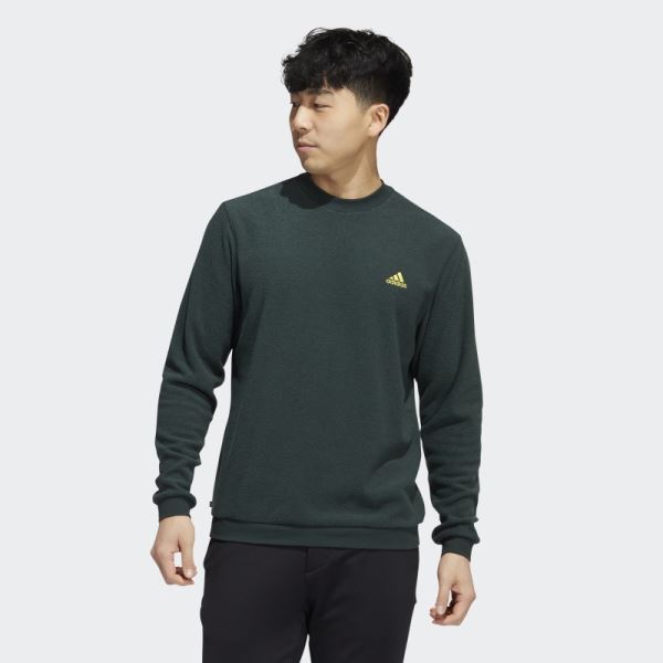 Green Adidas Core Crew Sweatshirt