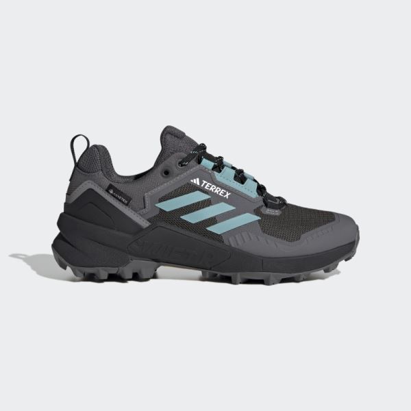 Black Adidas Terrex Swift R3 GORE-TEX Hiking Shoes Hot