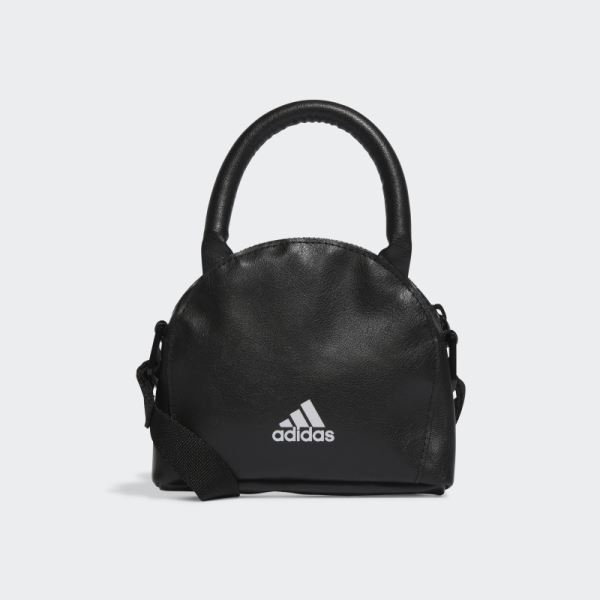 Black Fashion Adidas Unisex PU Kettle Bag