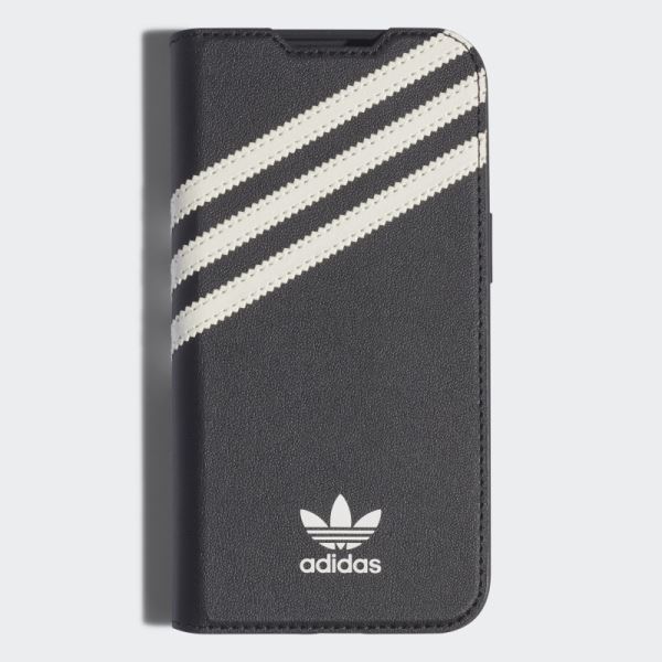 Adidas OR Booklet Case PU for iPhone 13/13 Pro Hot Black
