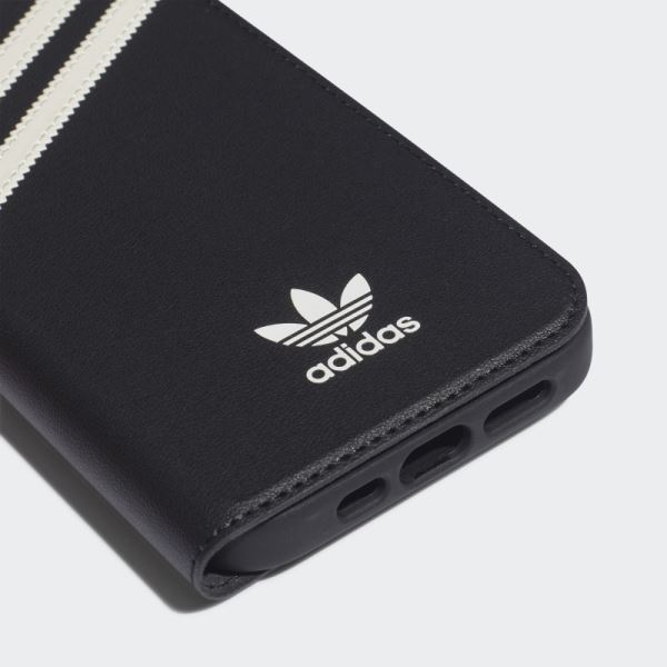 Adidas OR Booklet Case PU for iPhone 13/13 Pro Hot Black