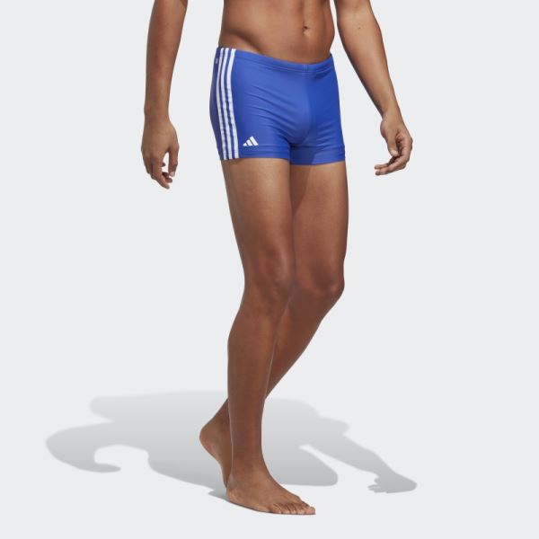 Adidas Classic 3-Stripes Swim Boxers Blue