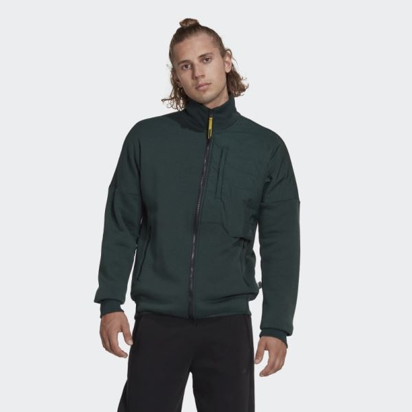 4CMTE Track Top Green Adidas