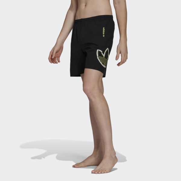 Adidas SPRT Swim Shorts Black Hot
