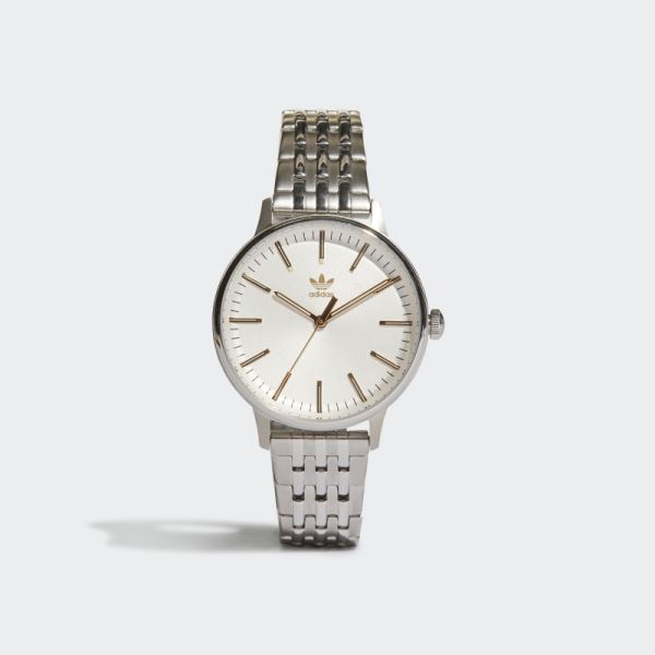 Silver Adidas Code One Small SST Watch