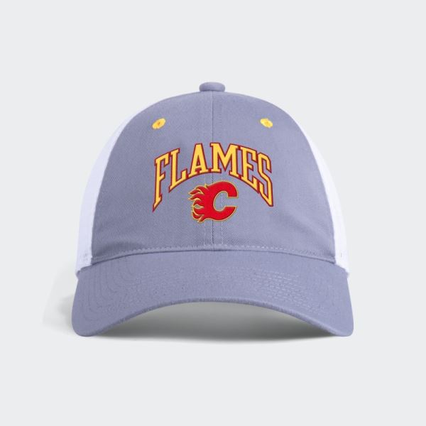 Flames Slouch Trucker Hat Grey Adidas