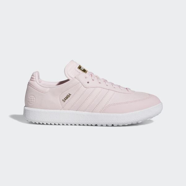 Adidas Special Edition Samba Spikeless Golf Shoes Pink