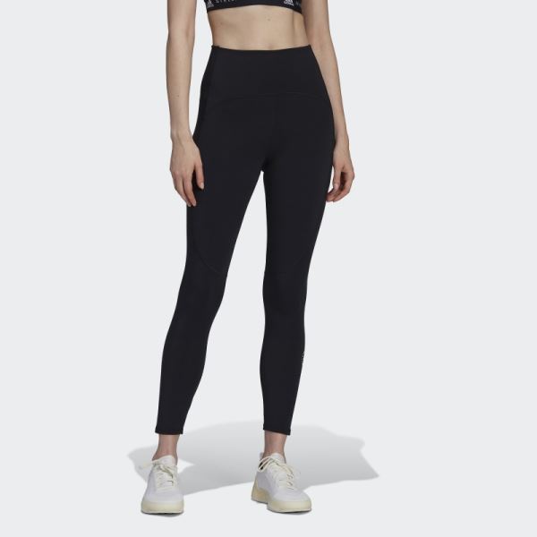 Adidas by Stella McCartney 7/8 Yoga Leggings Black Fashion