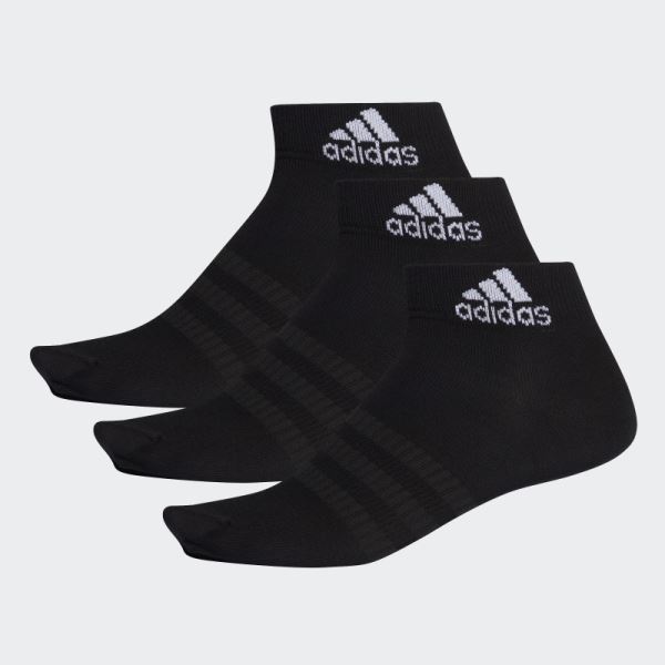 Adidas Black Ankle Socks 3 Pairs