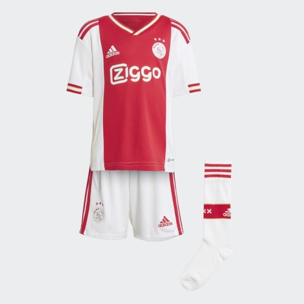 Ajax Amsterdam 22/23 Home Mini Kit Adidas Bold Red