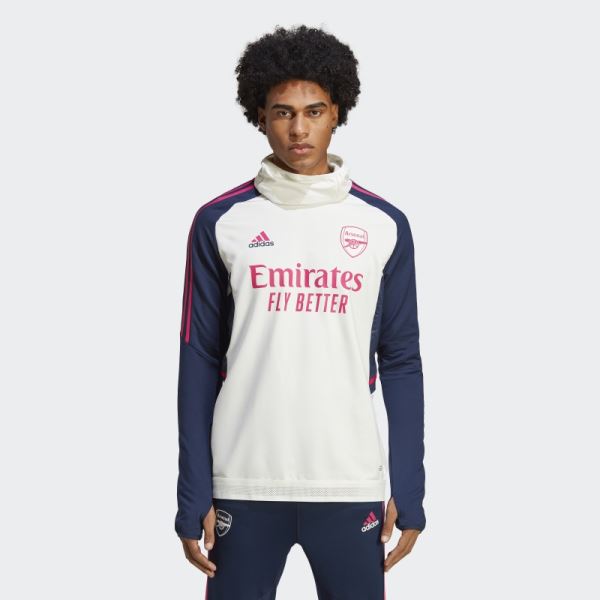 Arsenal Condivo 22 Pro Warm Top Adidas White