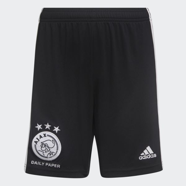 Adidas Black Ajax Amsterdam x Daily Paper 22/23 Third Shorts
