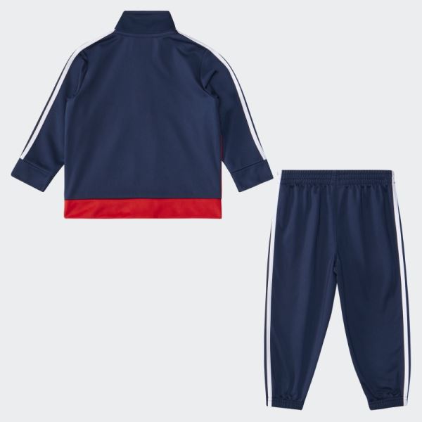 Athletic Navy IBCLRBLOCK TRICOT TRK SET Adidas