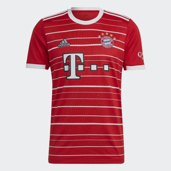 FC Bayern 22/23 Home Jersey Adidas Red