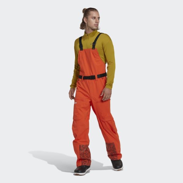 TERREX 3Layer GORE TEX SNOW Tracksuit Bottoms Adidas Orange