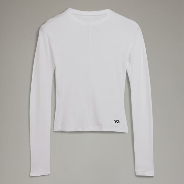 Adidas Y-3 Fitted Long Sleeve Tee