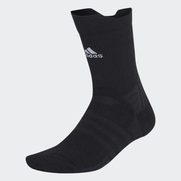 Black Tennis Cushioned Crew Socks Adidas
