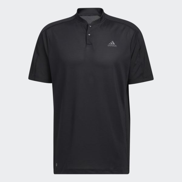 Black Adidas Sport Collar Polo Shirt