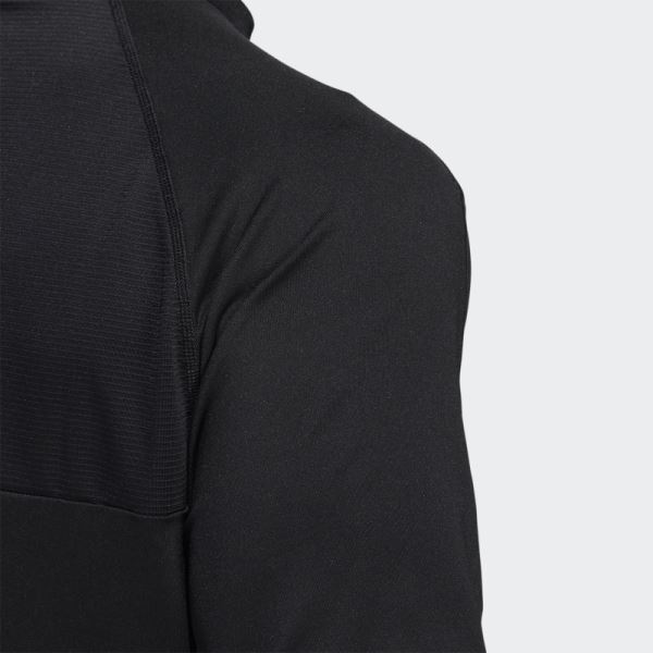 Black Adidas Sport Collar Polo Shirt