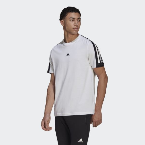 Adidas Future Icons 3-Stripes T-Shirt White