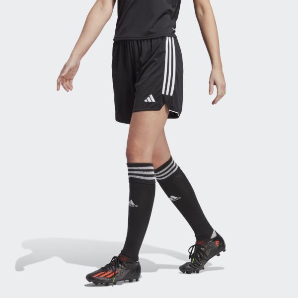 Adidas Black Tiro 23 League Long-Length Shorts