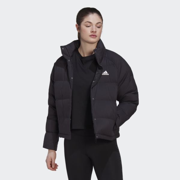 Adidas Black Helionic Relaxed Down Jacket