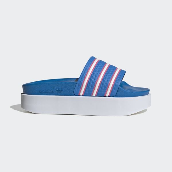 Blue Rush Adidas Adilette Bonega Slides