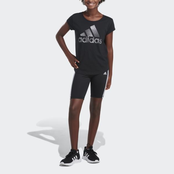 3-Stripes Bike Black Shorts Adidas