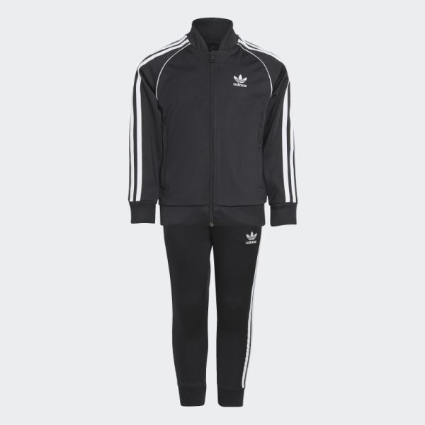 Adidas Adicolor SST Track Black Suit