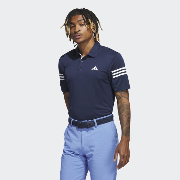 3-Stripes Polo Shirt Adidas Navy