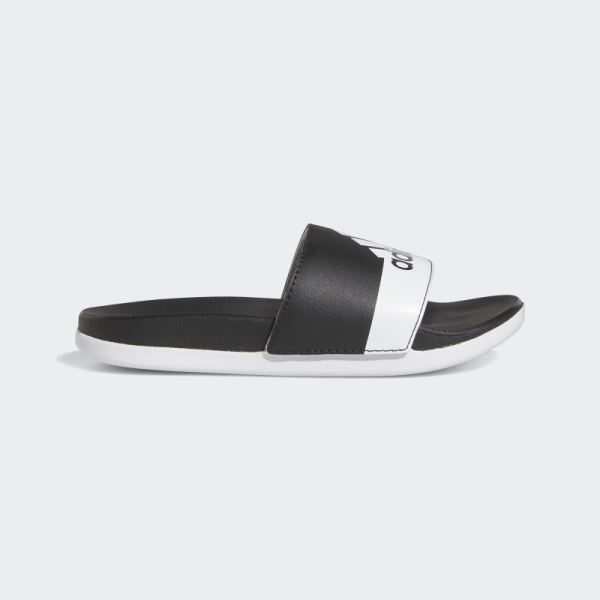 Adidas Adilette Comfort Slides Black/White